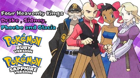 pokemon ruby sapphire elite four